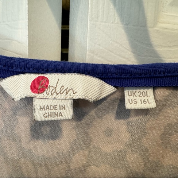 Boden jersey midi-dress US 16L - Picture 2 of 4